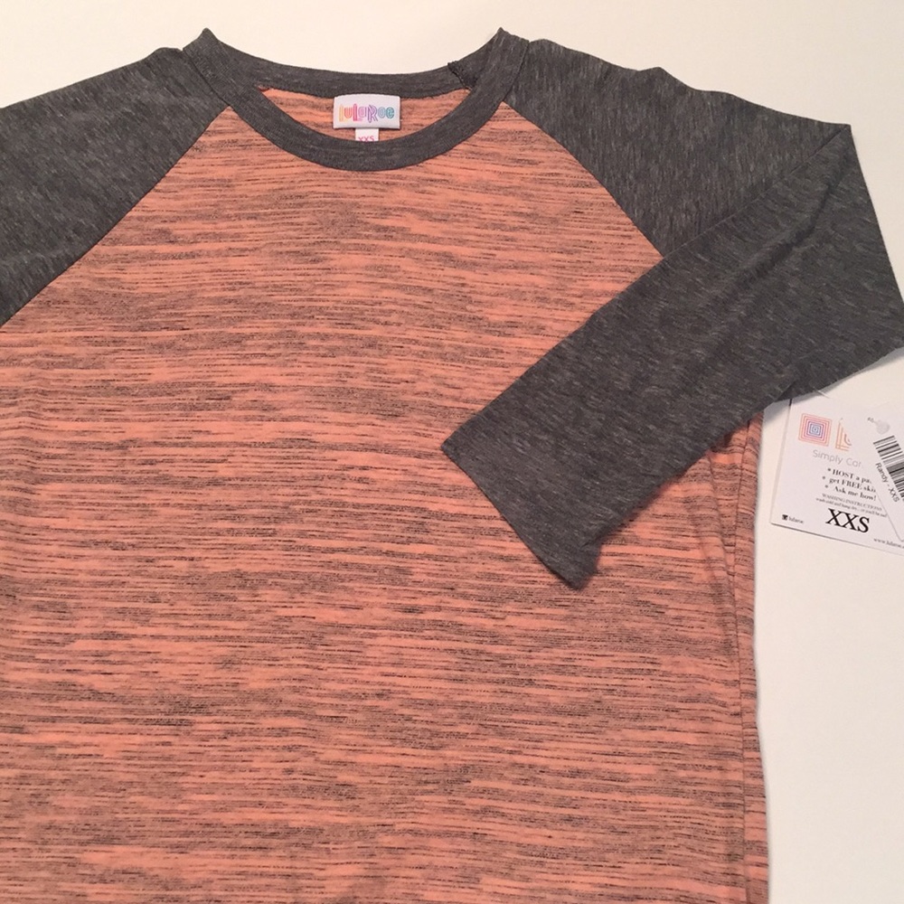 NEW LuLaRoe Randy Baseball Tee